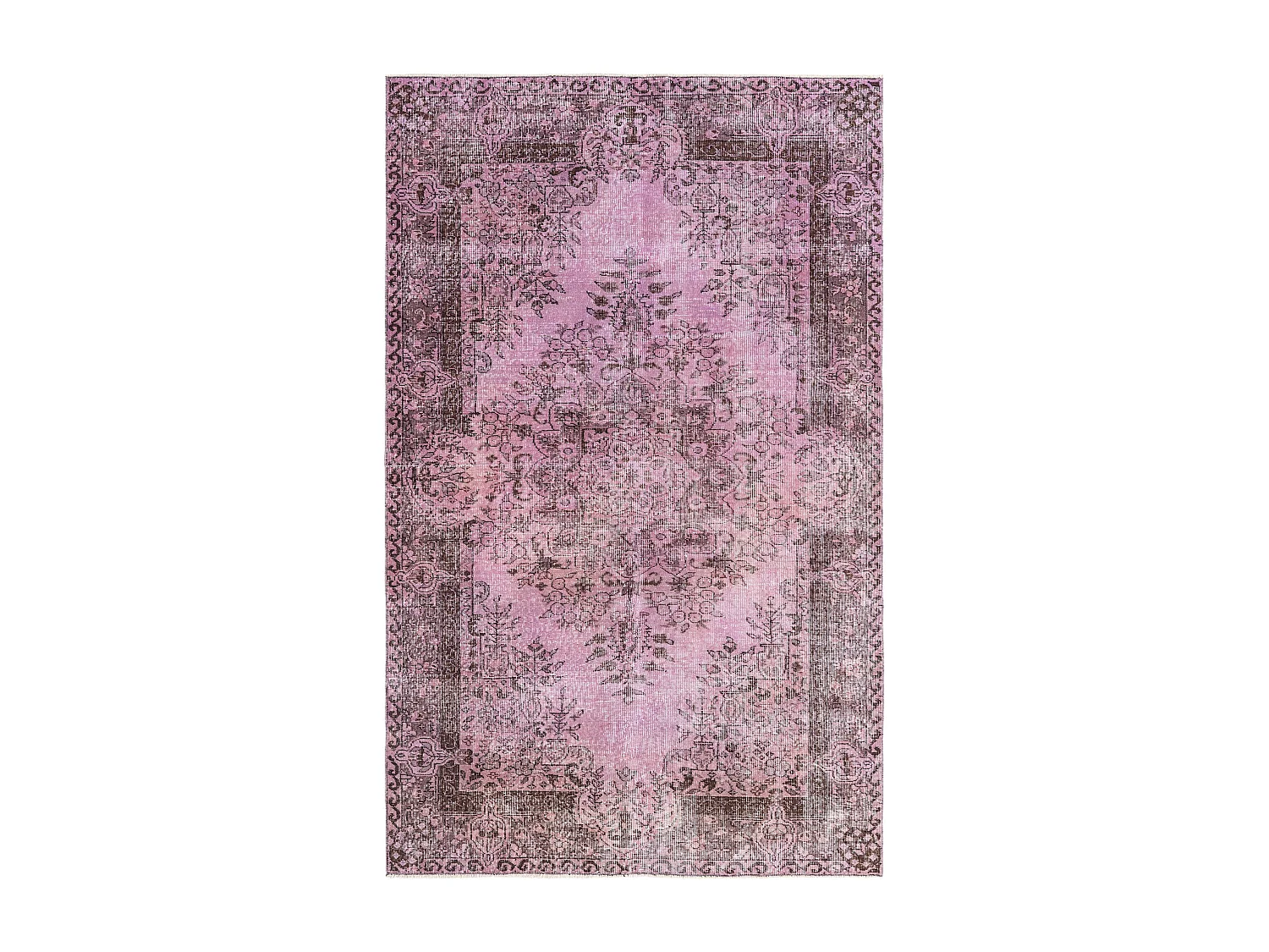 Tapis de laine 165x272 rose Ultra Vintage