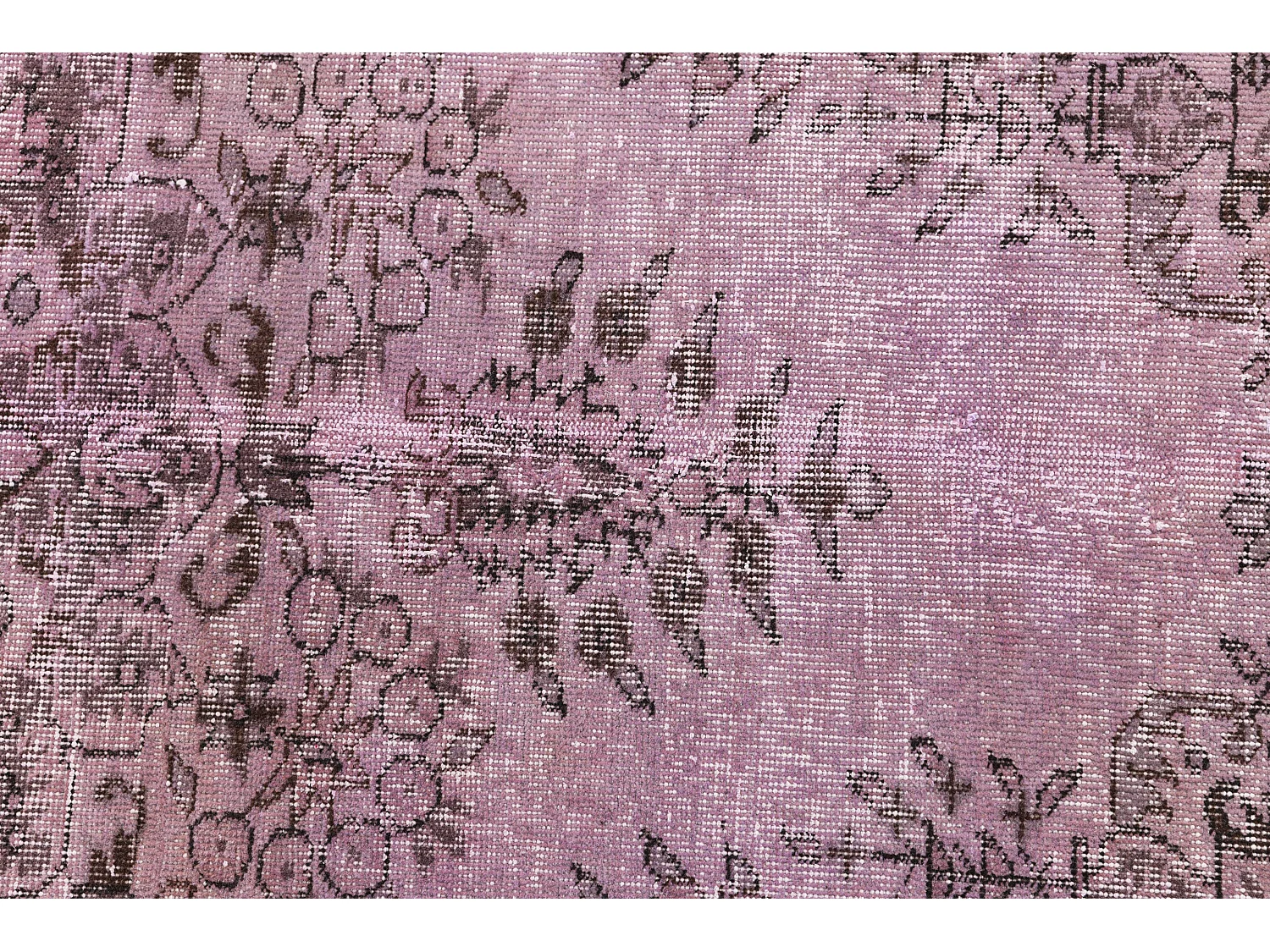 Tapis de laine 165x272 rose Ultra Vintage