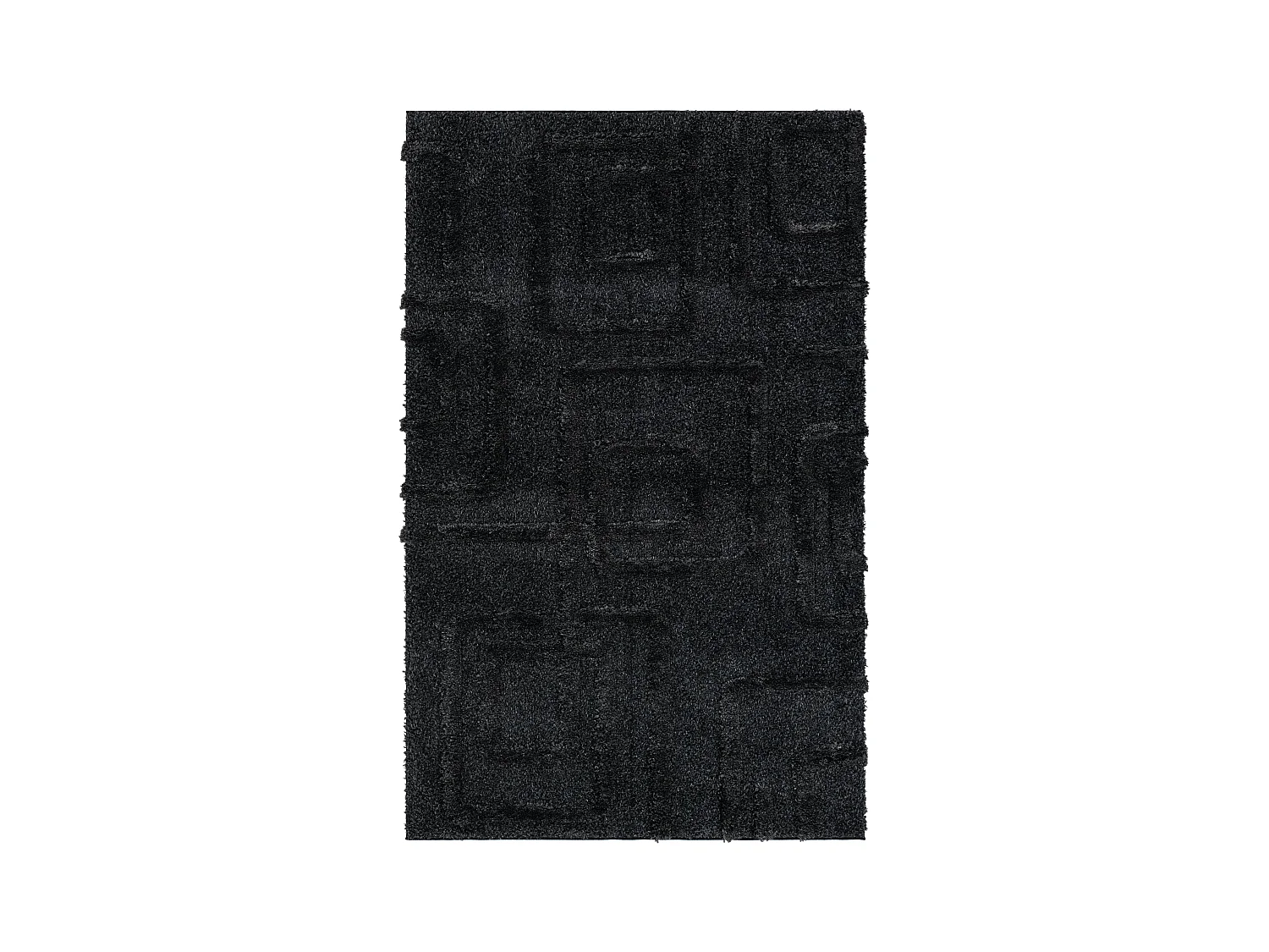 Hoogpolig tapijt 305x240 Zwart Thun Artem