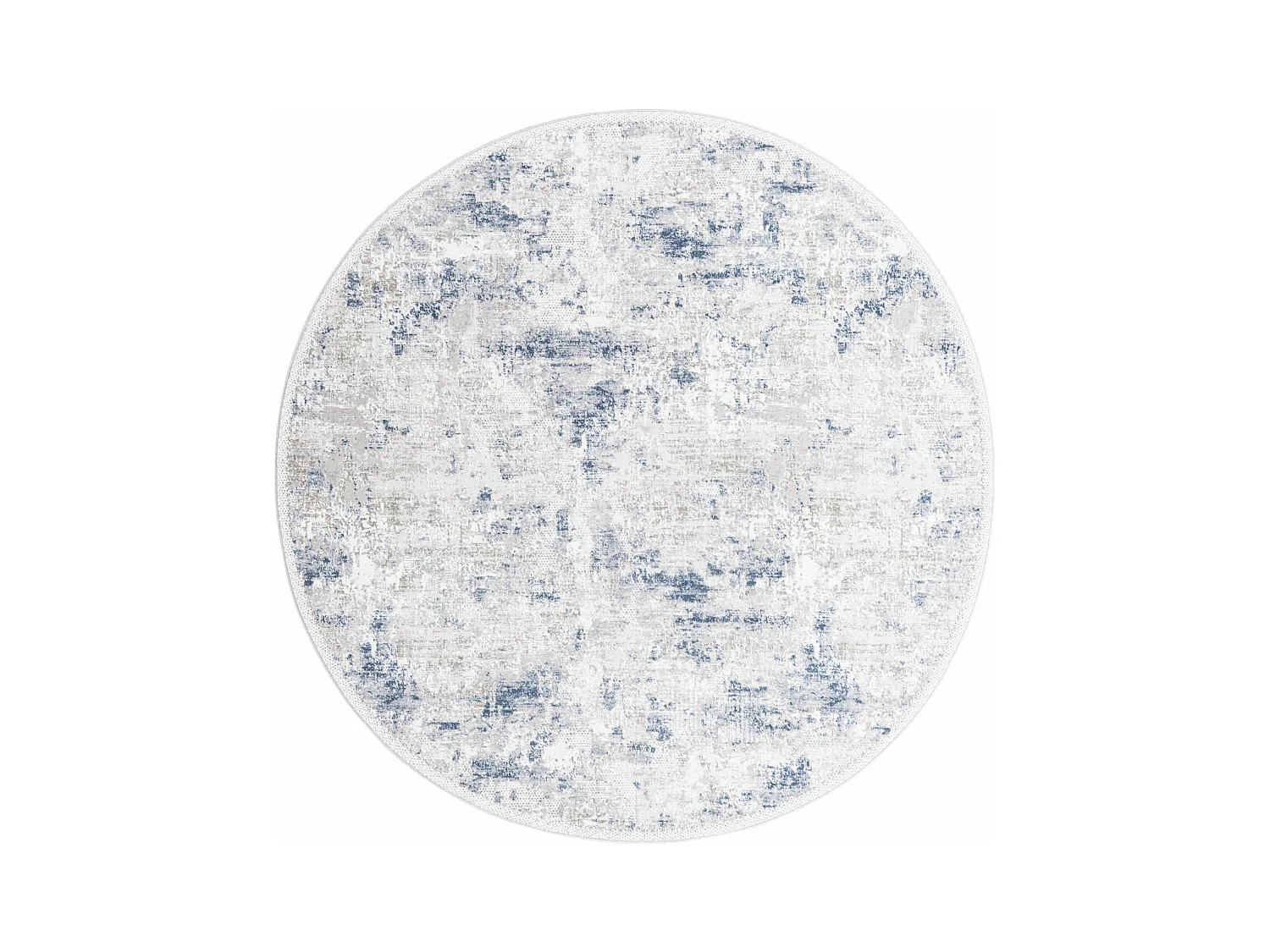 Teppich 240x240 Blau Davos Excellence