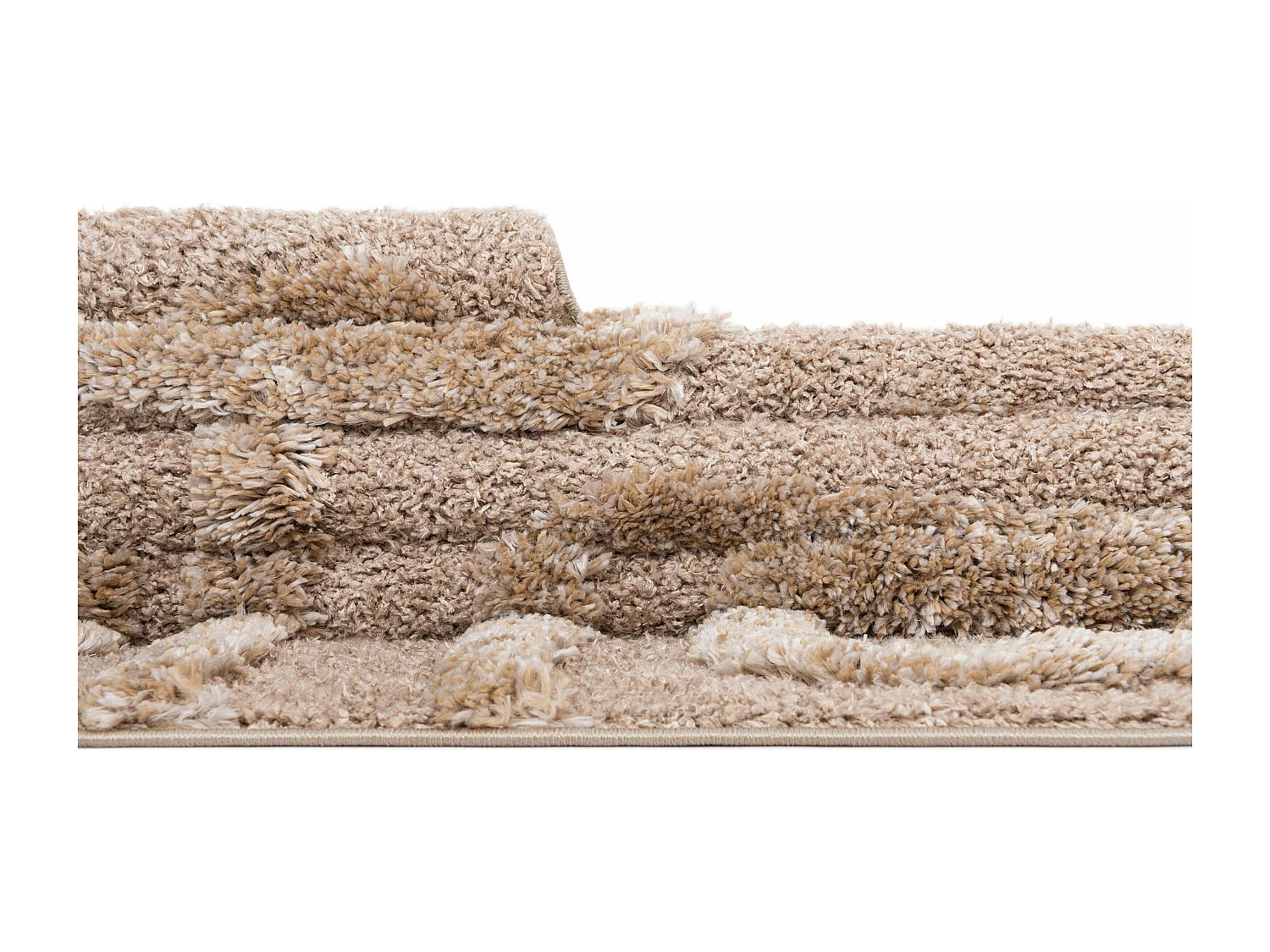 Tapis shaggy 240x305 brun Thun Artem