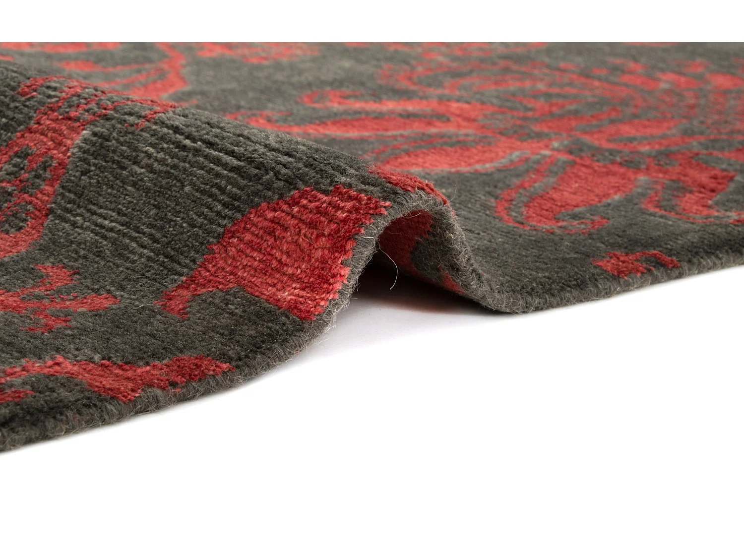 Tapis de laine 228x298 gris Modern Nehmo