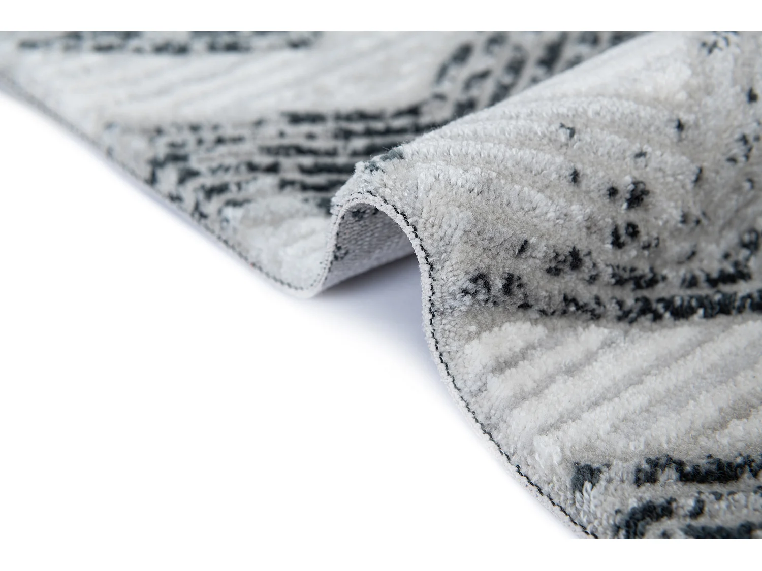 Tapis 125x185 gris Davos Grecian