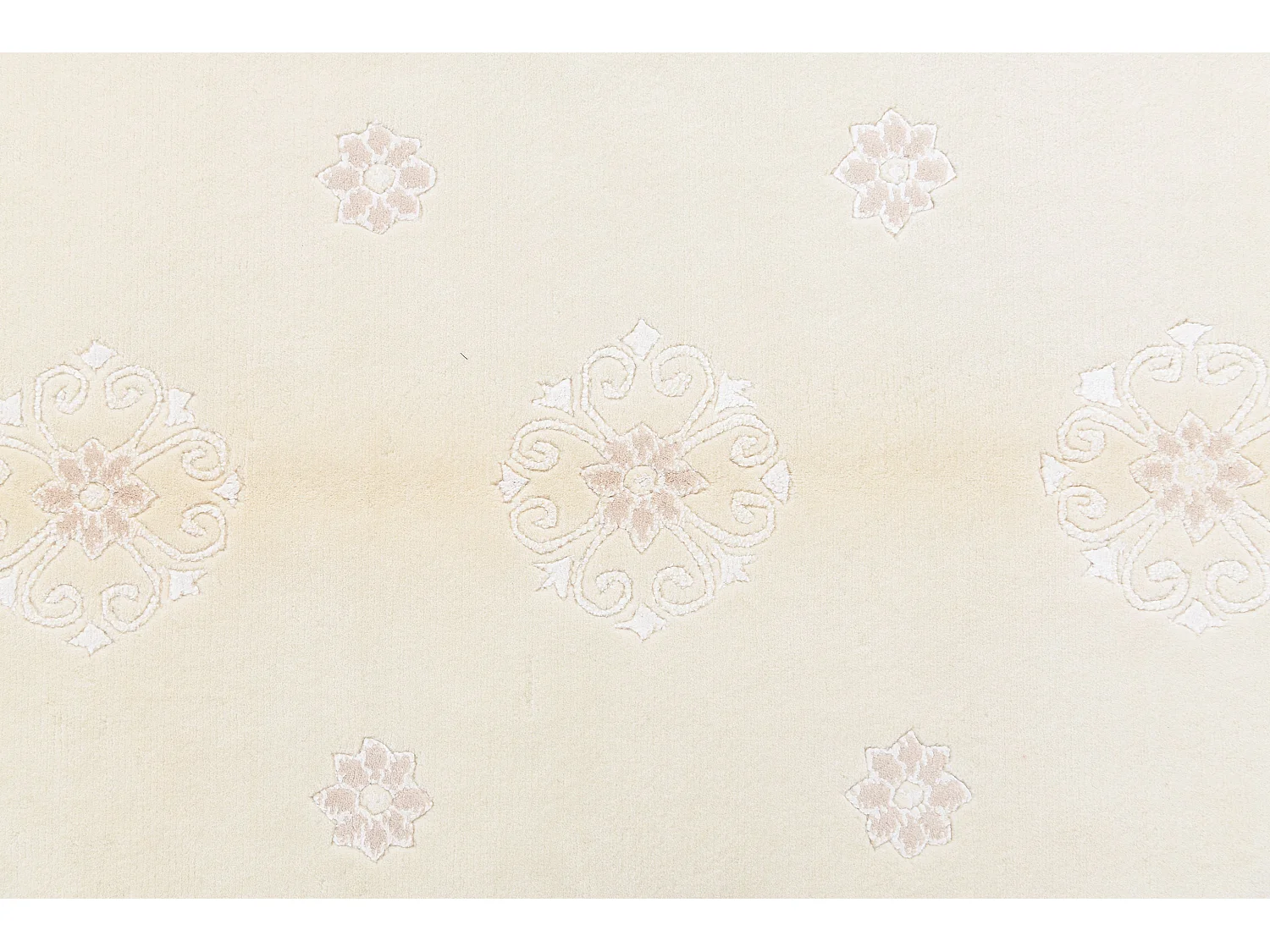 Tapis de laine 147x203 beige Darya