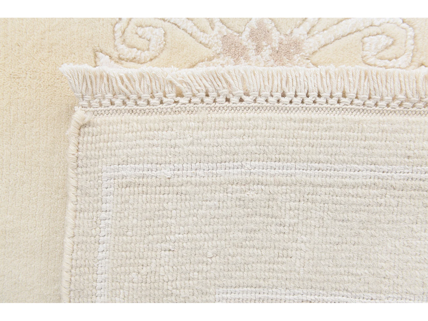 Tapis de laine 147x203 beige Darya