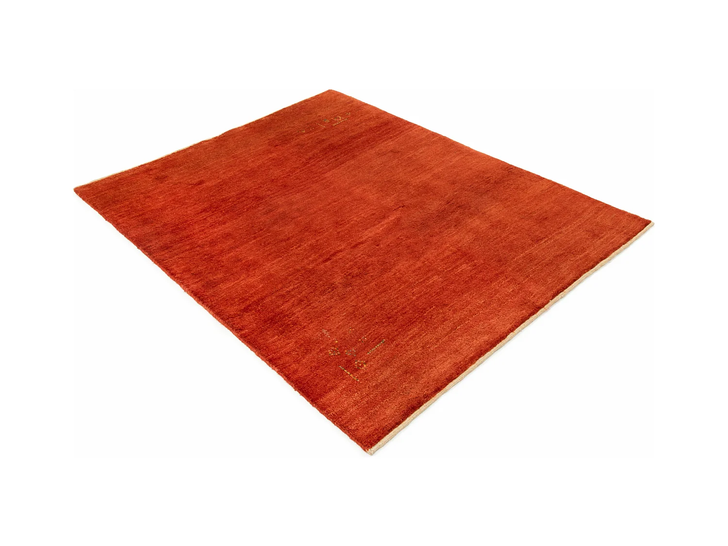 Wollteppich 153x194 Rot Gabbeh Shouli