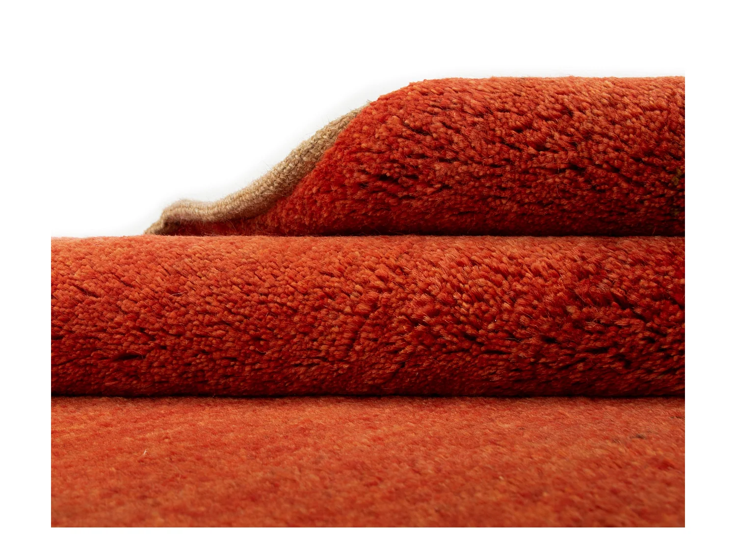 Wollteppich 153x194 Rot Gabbeh Shouli