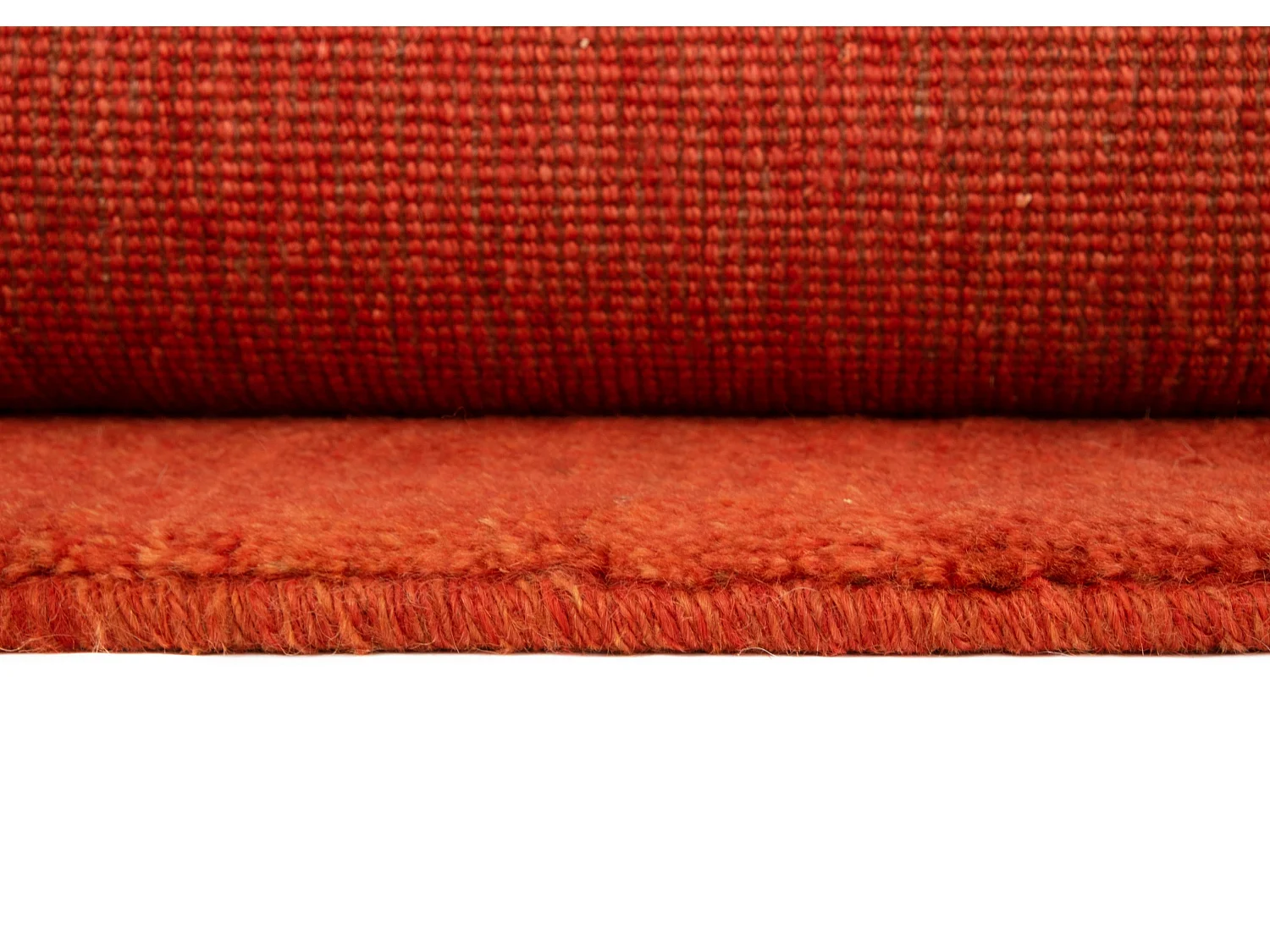 Wollteppich 153x194 Rot Gabbeh Shouli