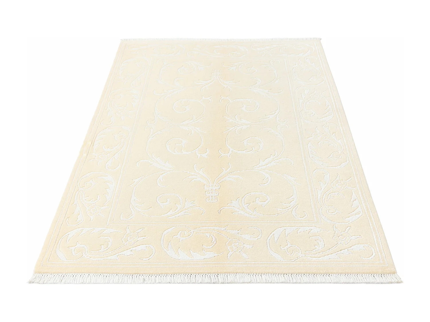 Wollteppich 119x180 Beige Darya