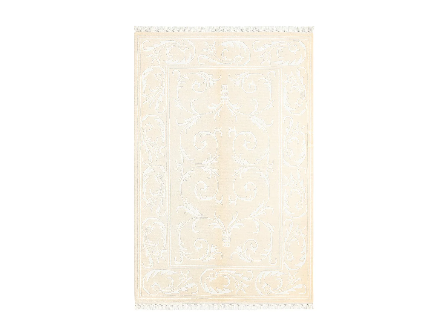 Wollteppich 119x180 Beige Darya