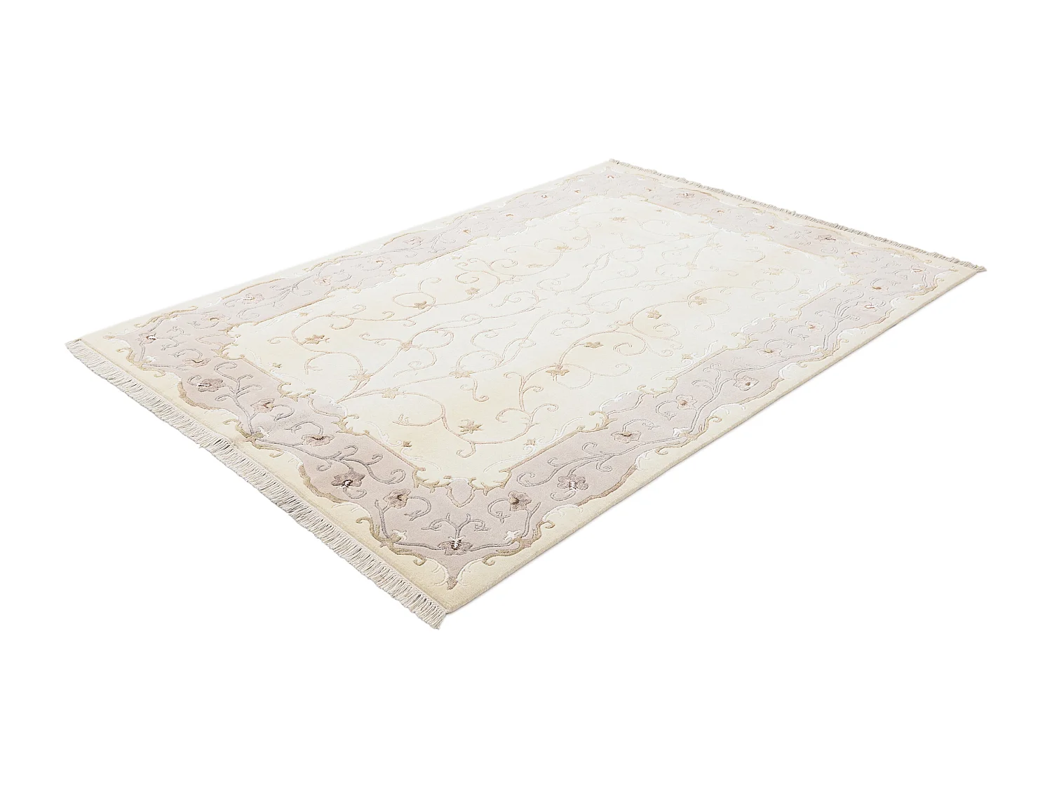 Tappeto in lana 170x244 beige Darya