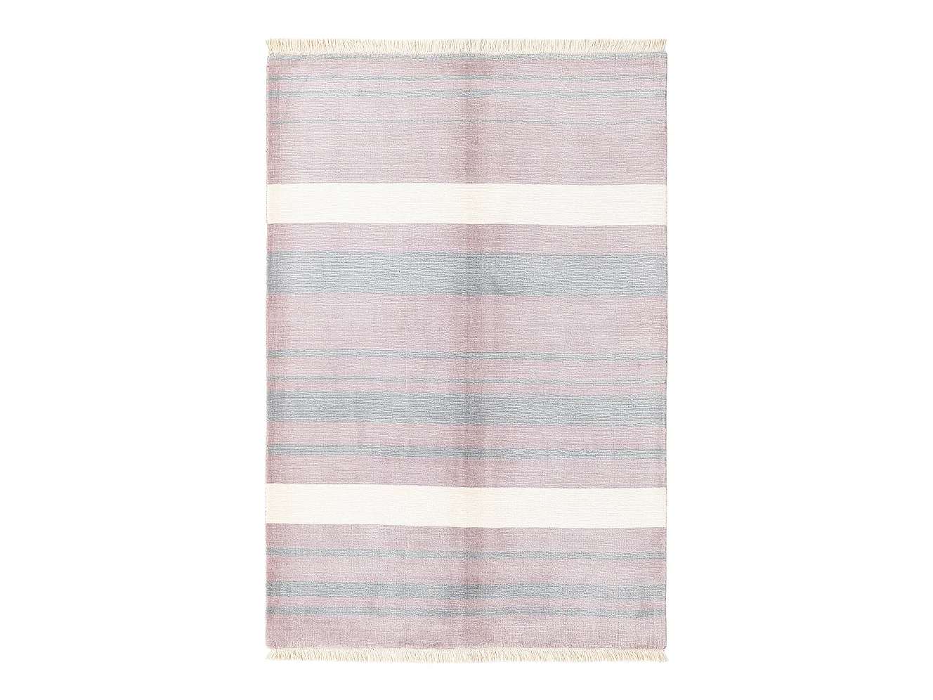 Tapis de laine 119x183 rose Darya