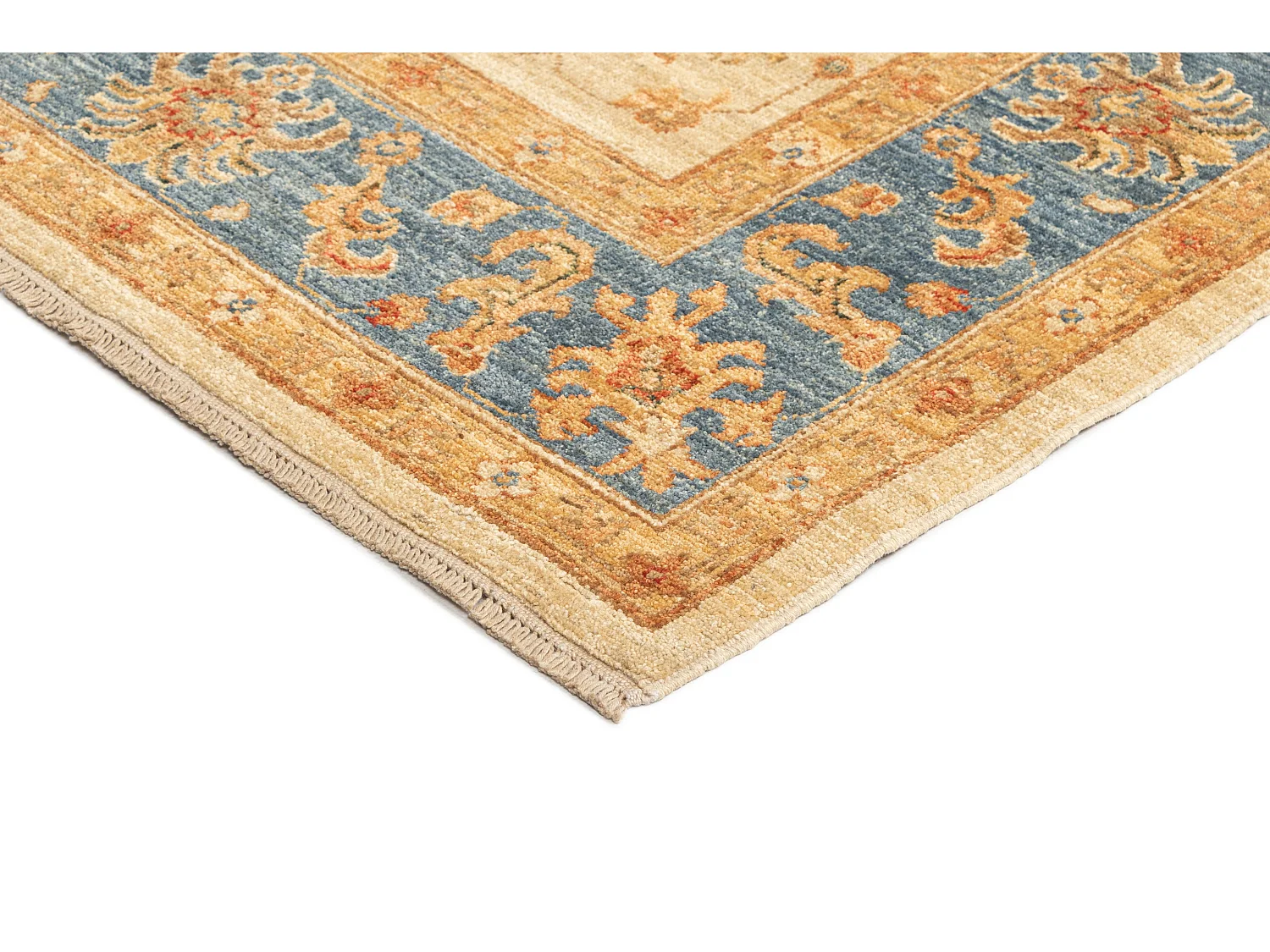 Tapis de laine 170x235 beige Ziegler