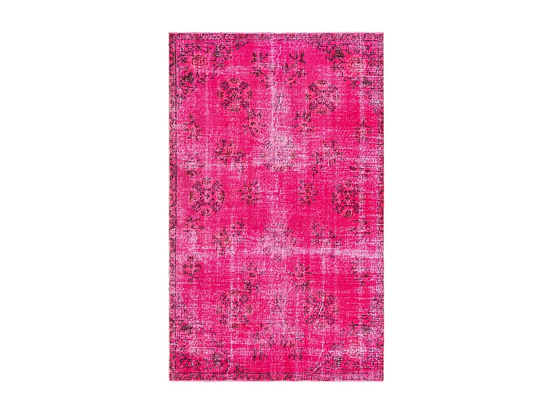 Tapis de laine 165x264 rose Ultra Vintage
