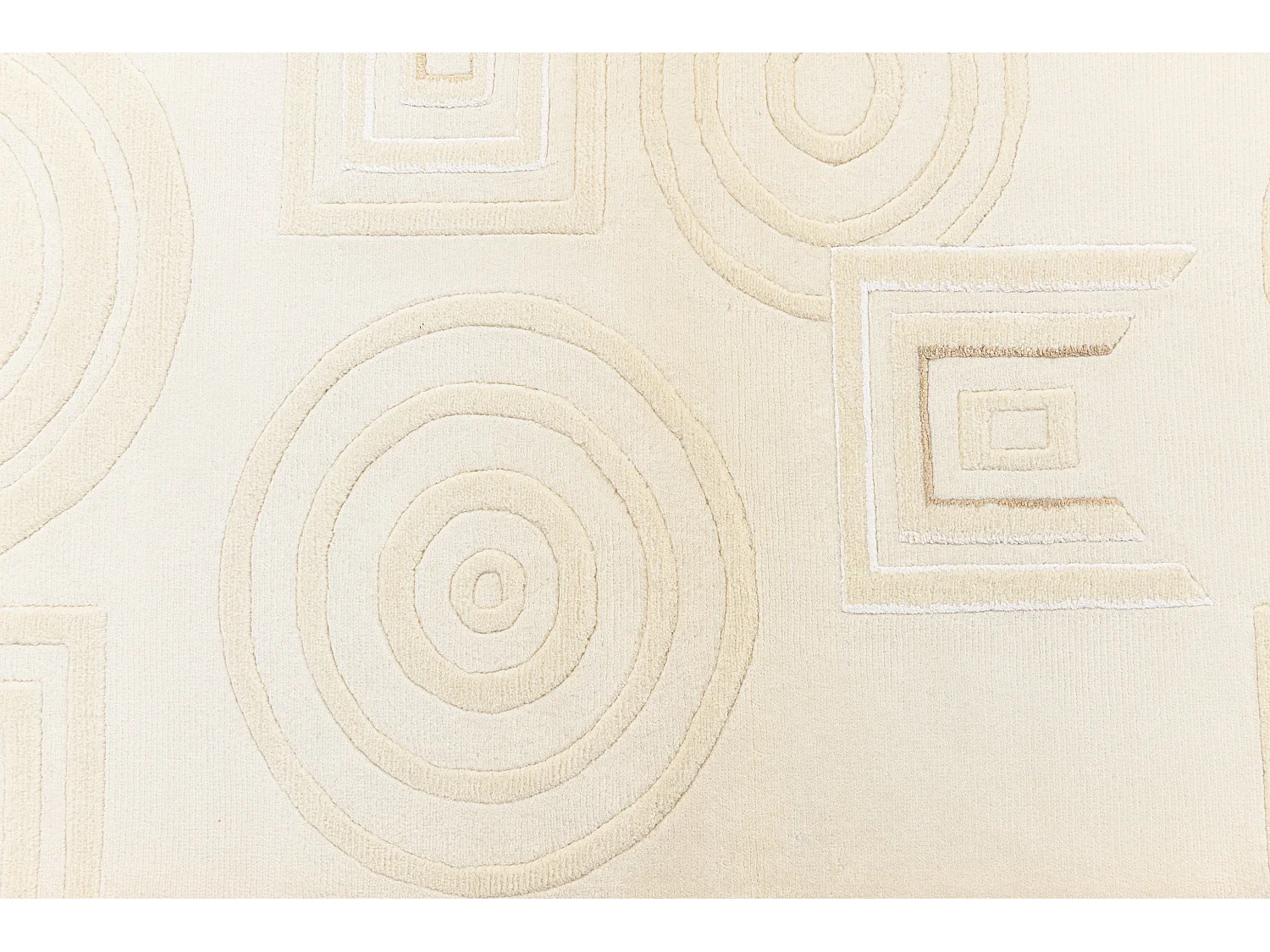 Tapis de couloir en laine 79x292 beige Darya