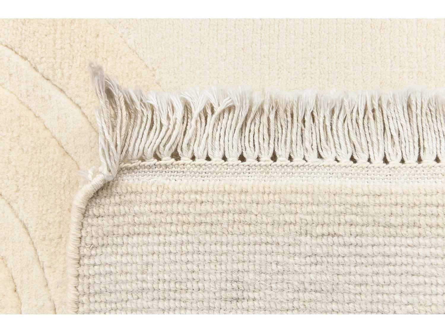 Tapis de couloir en laine 79x292 beige Darya