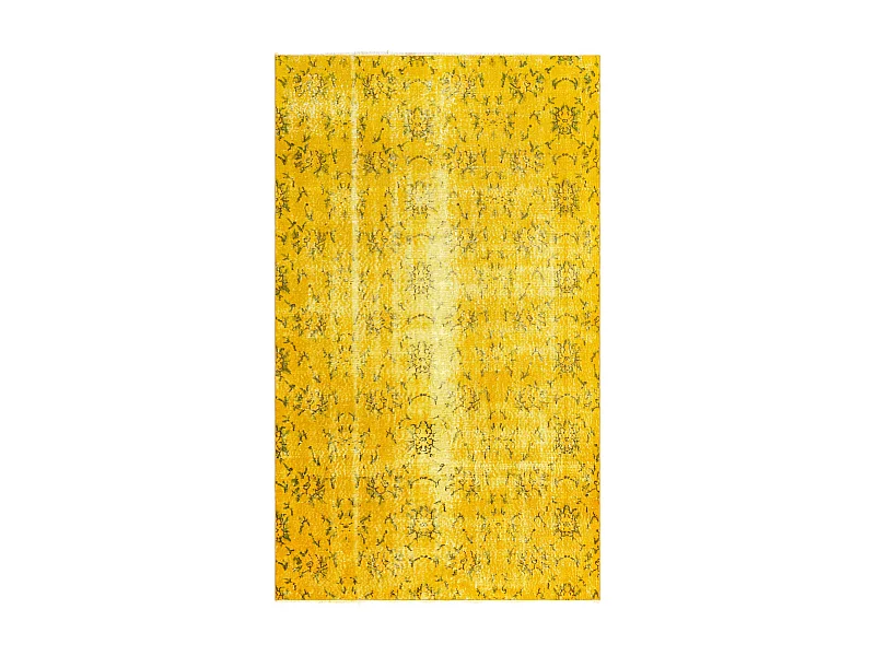 Wollteppich 157x264 Gelb Ultra Vintage