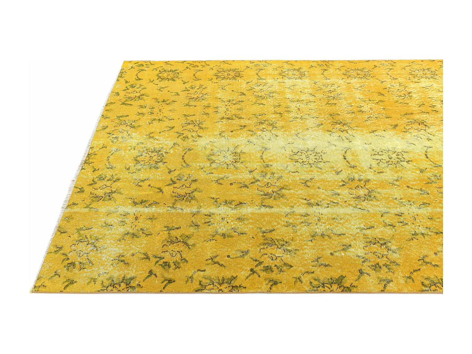Tapis de laine 157x264 jaune Ultra Vintage