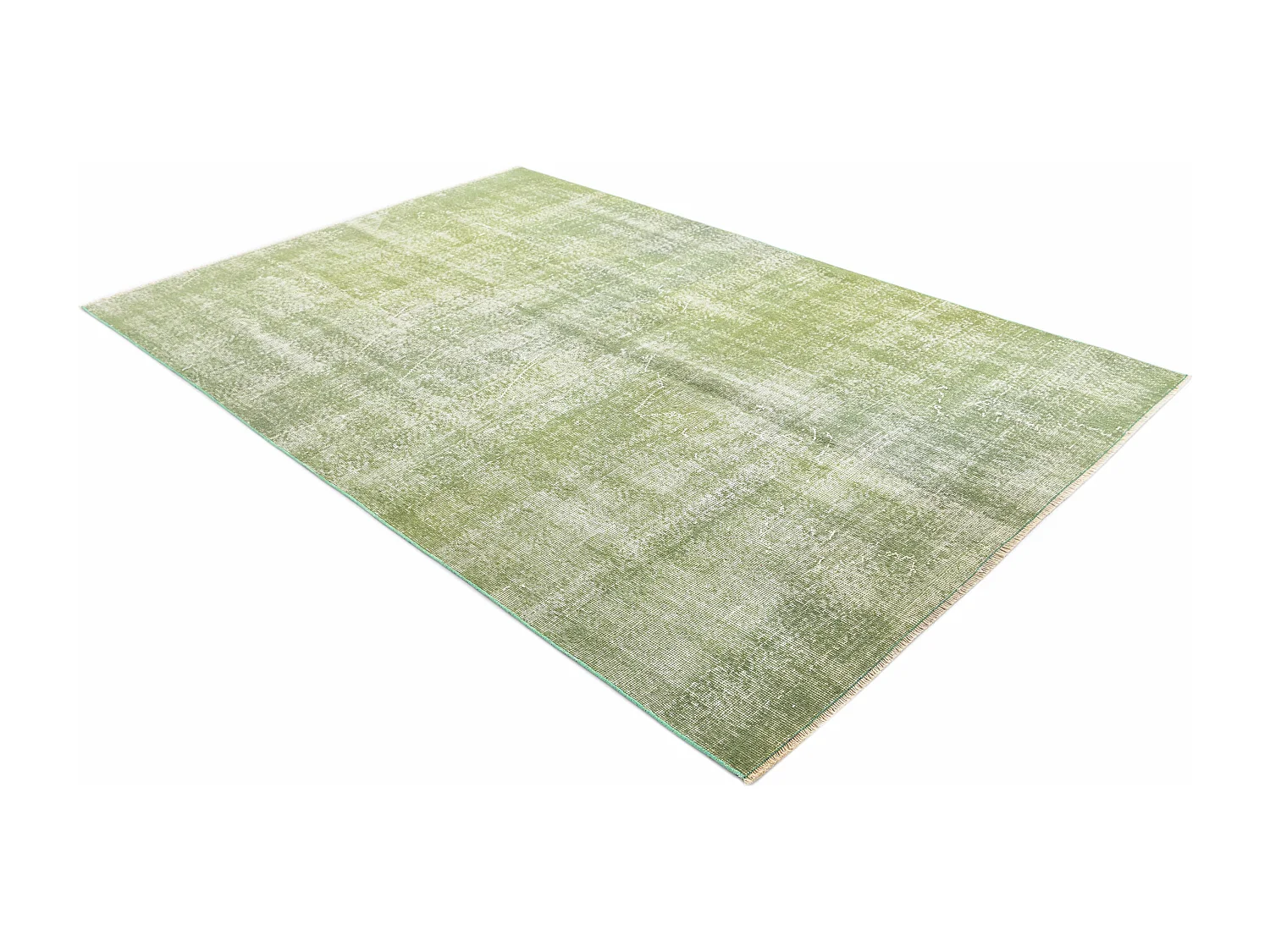 Tapis de laine 155x254 vert Ultra Vintage