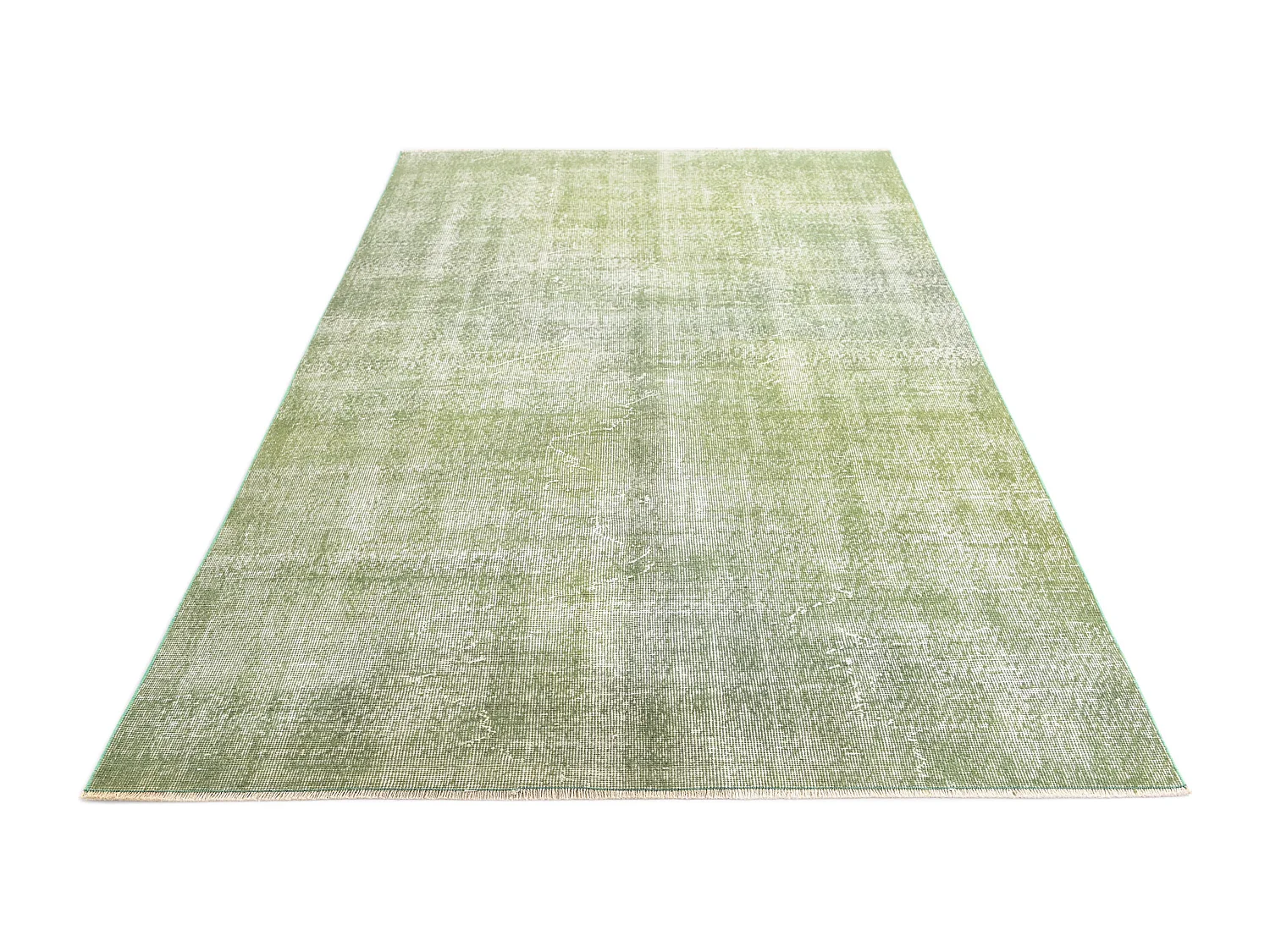 Tapis de laine 155x254 vert Ultra Vintage