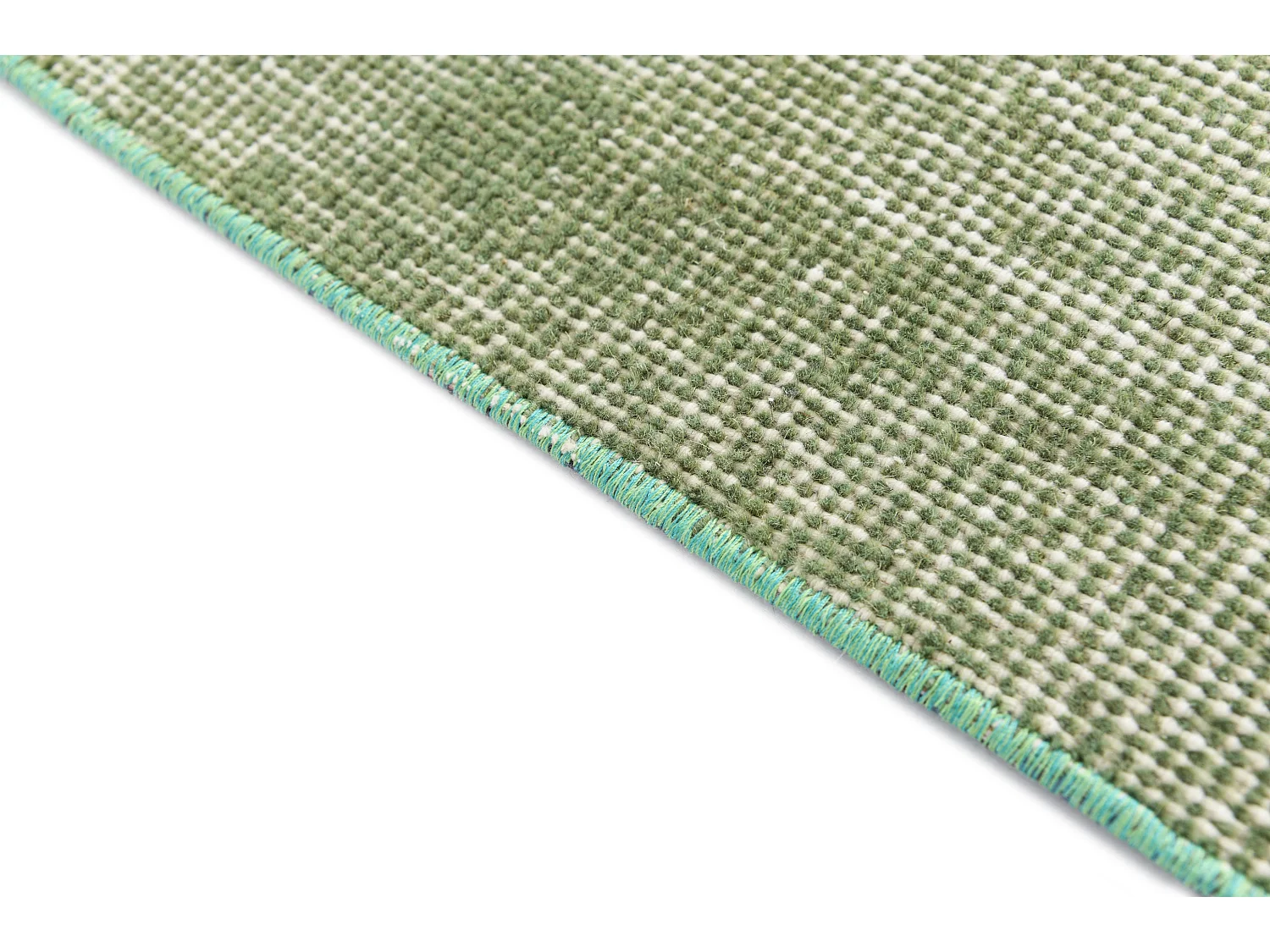 Tapis de laine 155x254 vert Ultra Vintage
