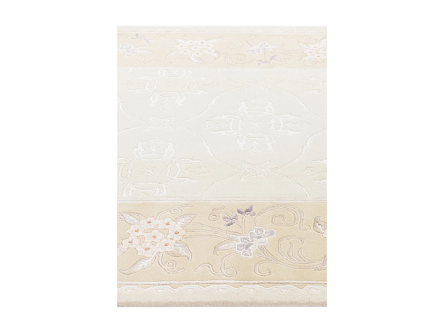 Wollteppich 183x241 Beige Darya