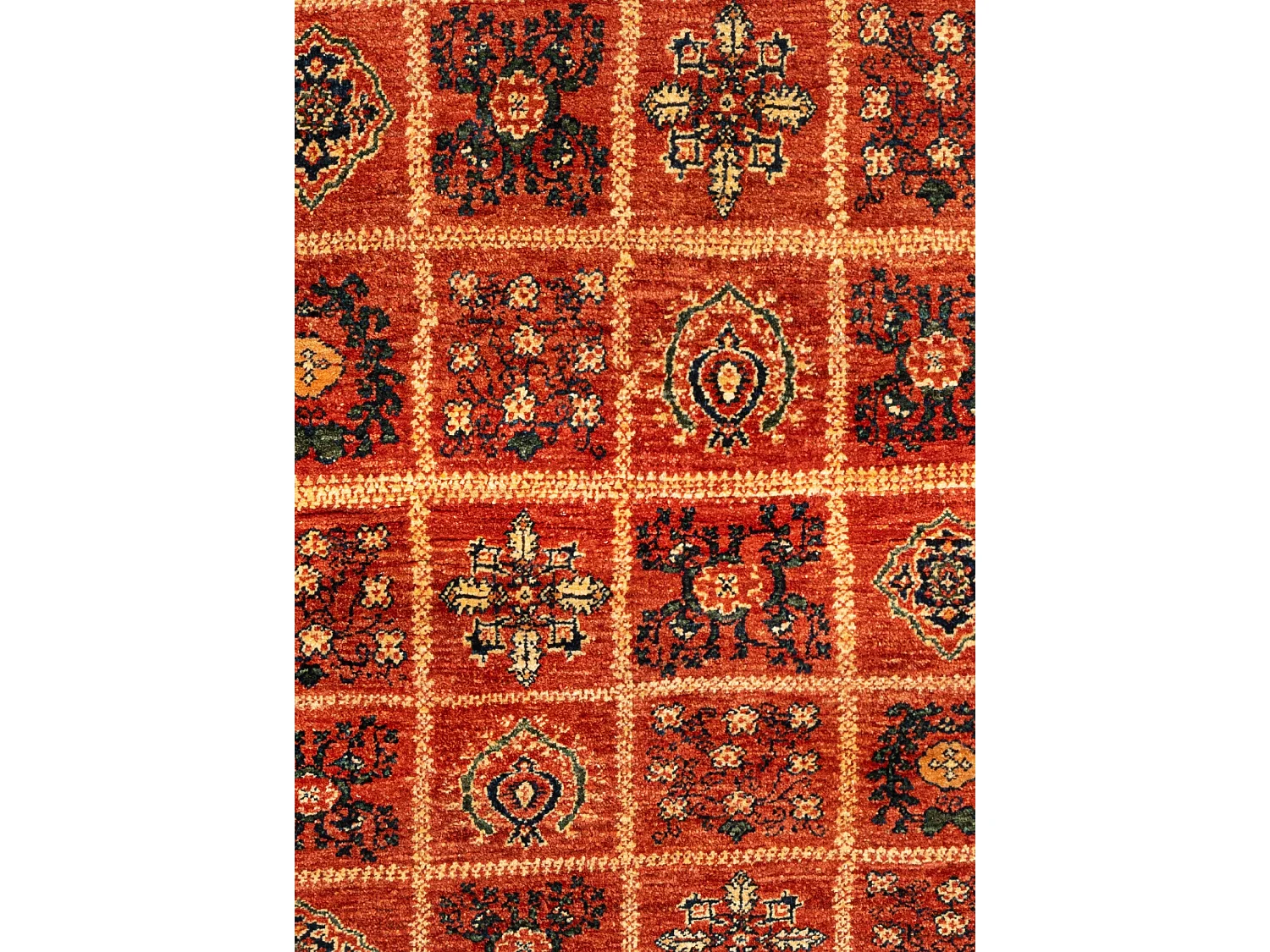 Tapis de laine 113x157 rouge Kashkuli