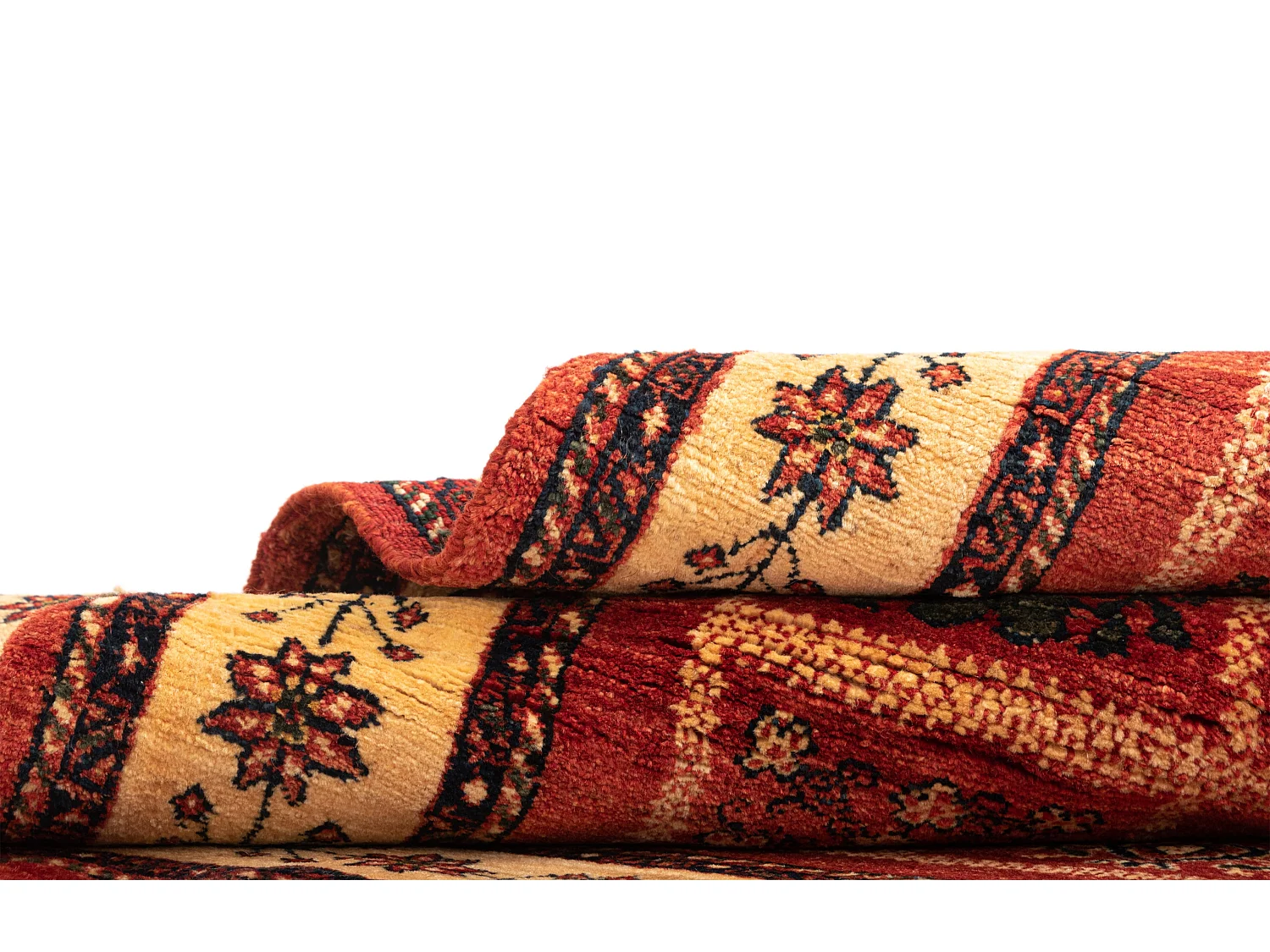 Tapis de laine 113x157 rouge Kashkuli