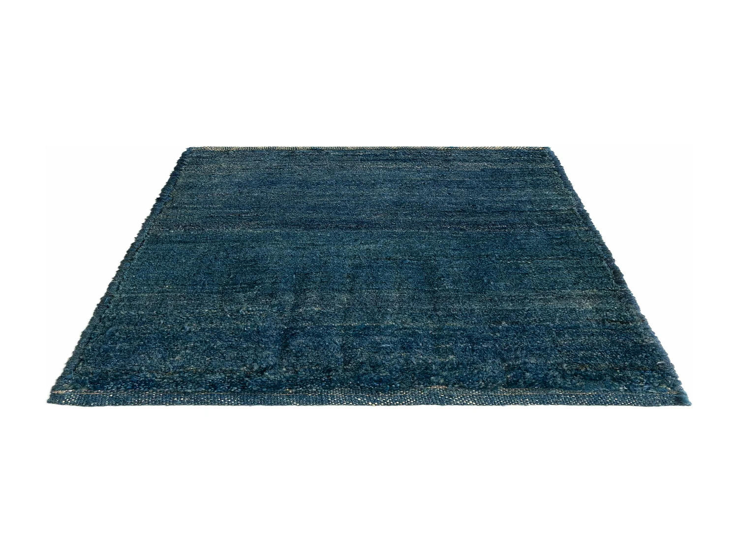 Tapis de laine 45x50 Bleu Gabbeh