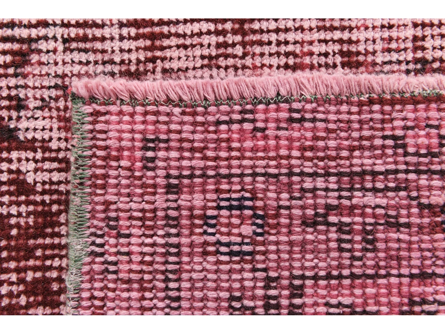 Tapis de laine 168x259 rouge Ultra Vintage