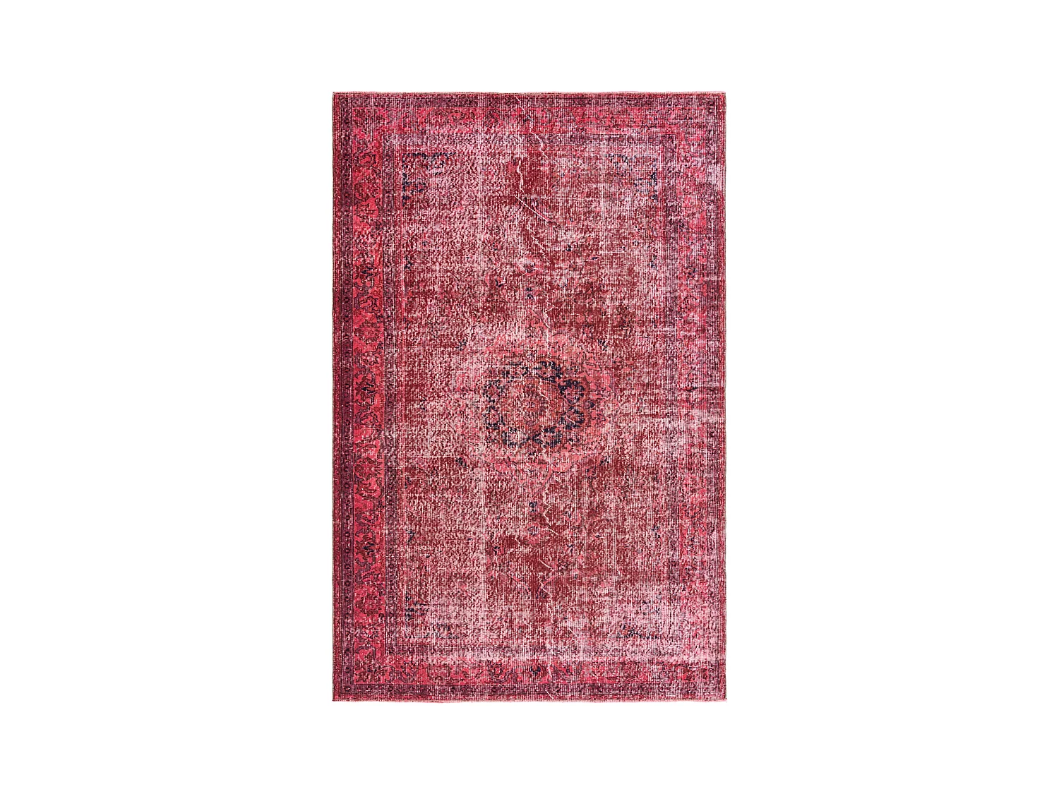 Tapis de laine 168x259 rouge Ultra Vintage