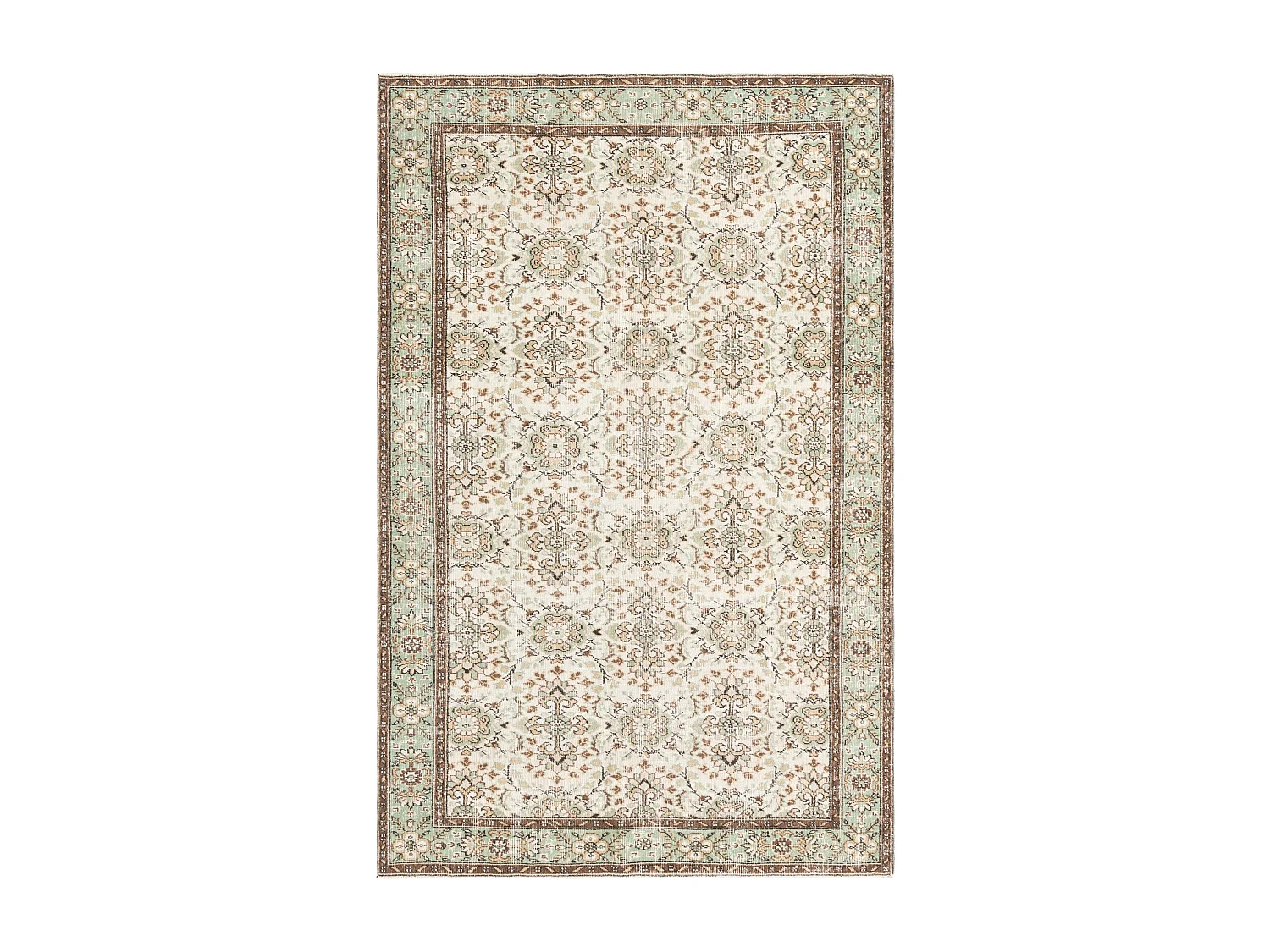 Tapis de laine 180x274 beige Ultra Vintage
