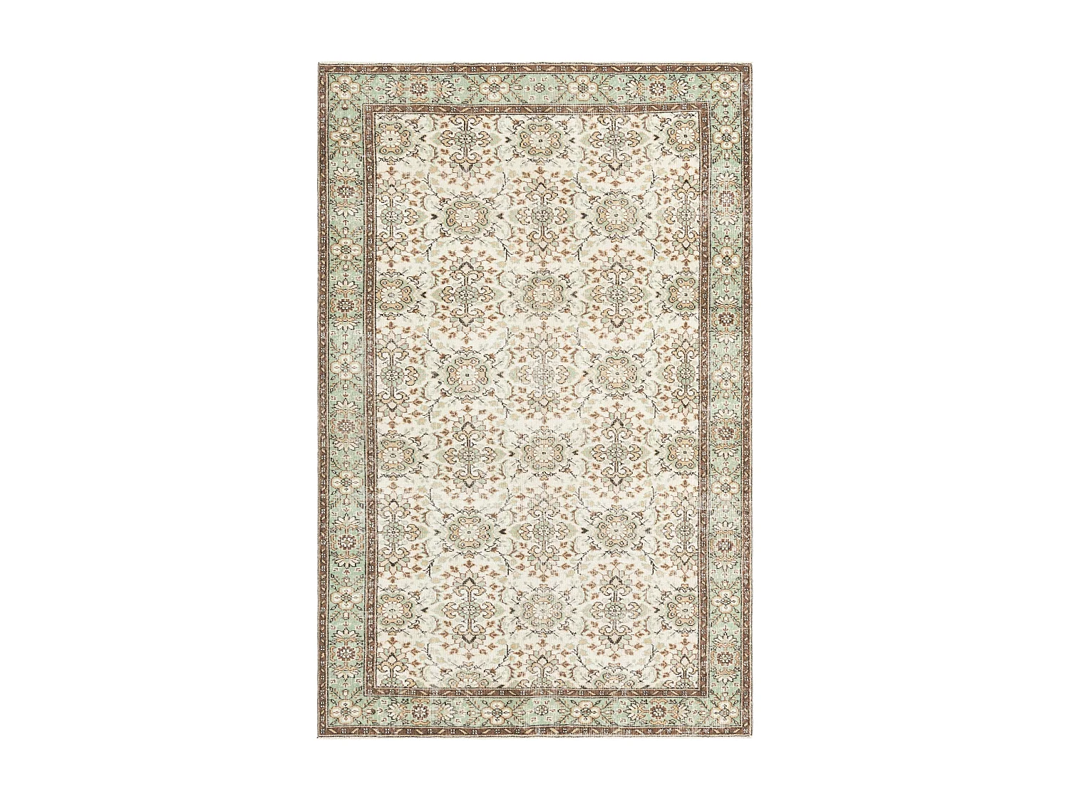 Tapis de laine 180x274 beige Ultra Vintage