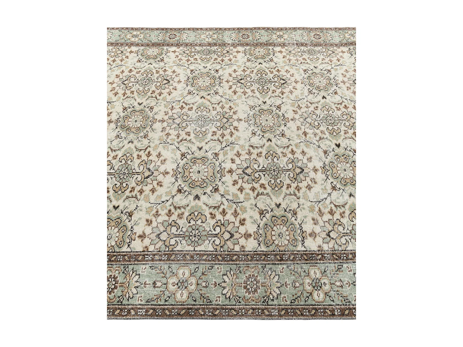 Tapis de laine 180x274 beige Ultra Vintage