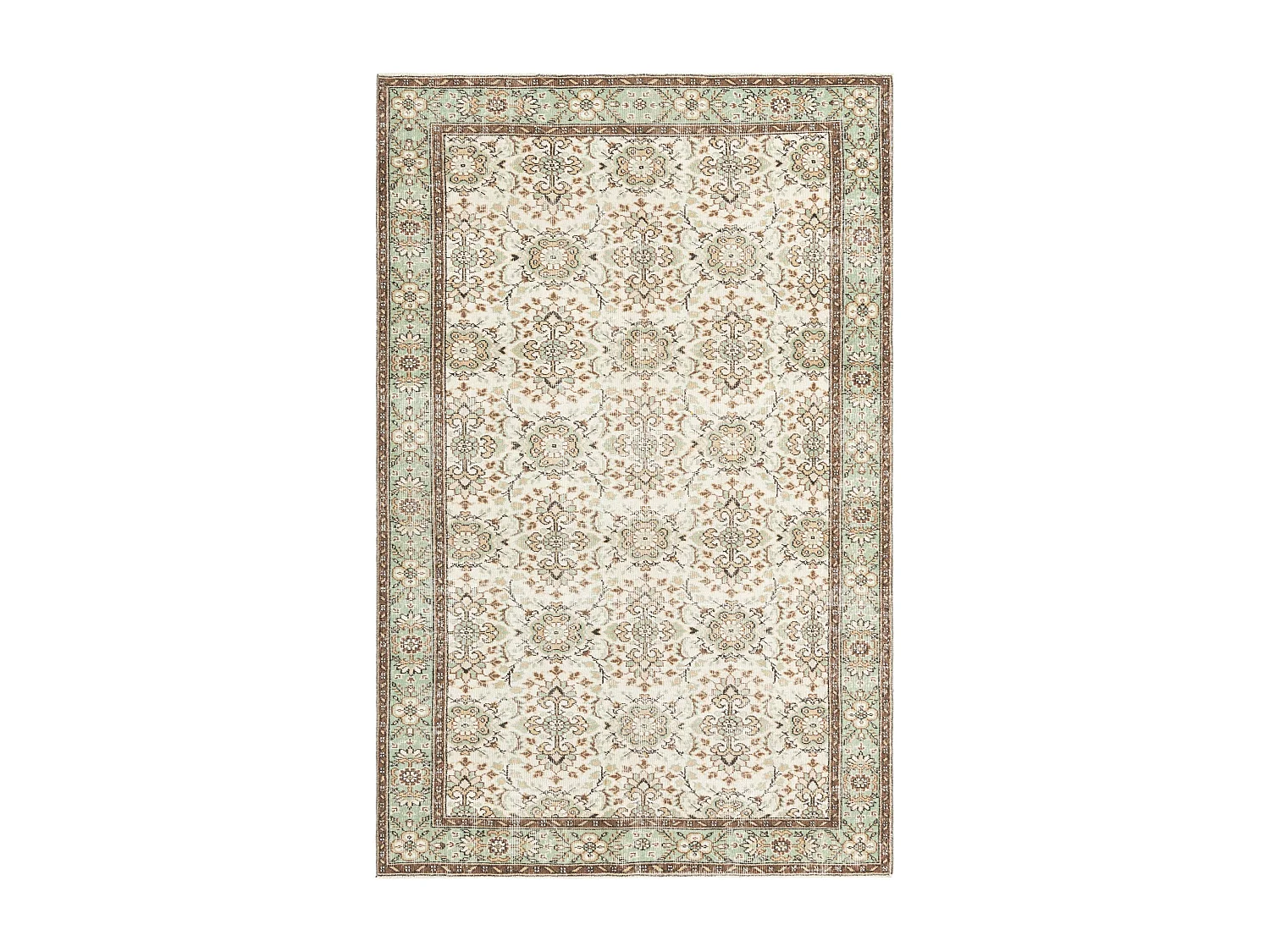 Tapis de laine 180x274 beige Ultra Vintage
