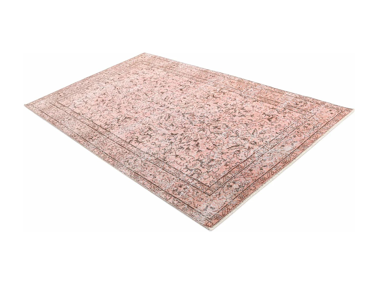 Tapis de laine 135x229 rose Ultra Vintage