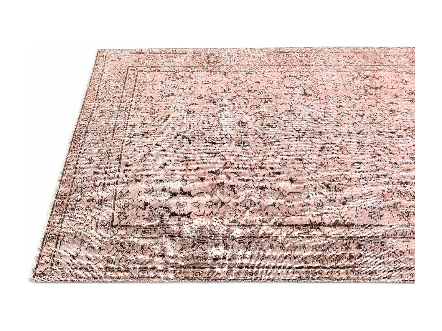 Tapis de laine 135x229 rose Ultra Vintage