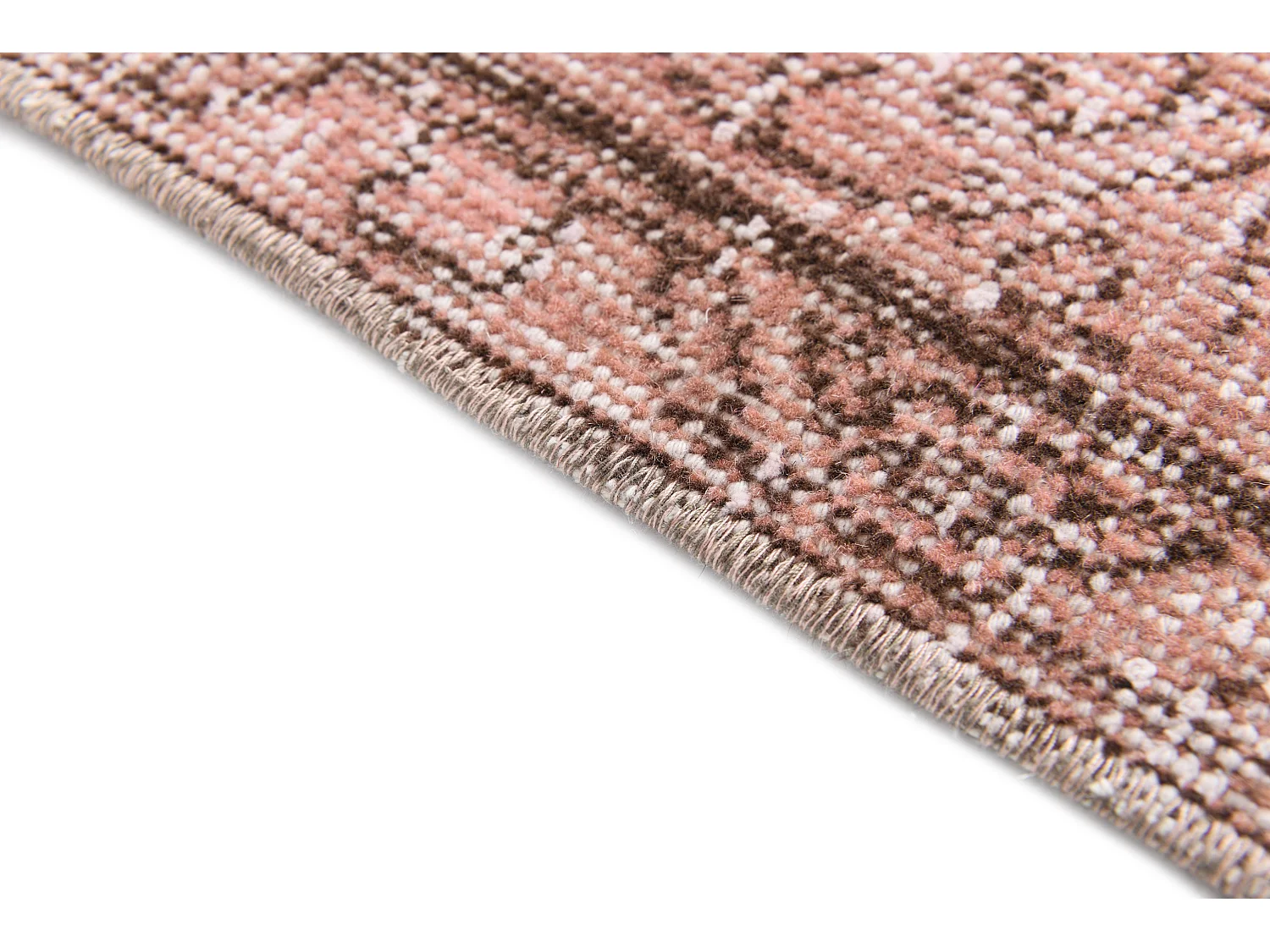 Tapis de laine 135x229 rose Ultra Vintage