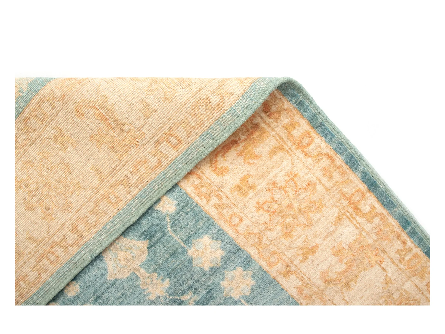 Tapis de laine 153x200 Bleu Kaizar