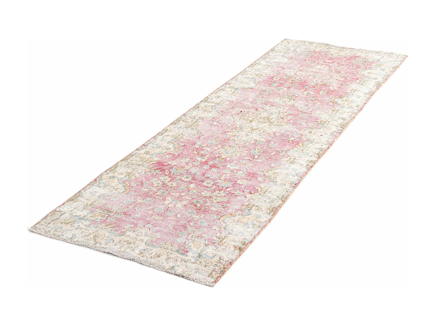 Wollteppich 78x242 Rot Vintage Royal