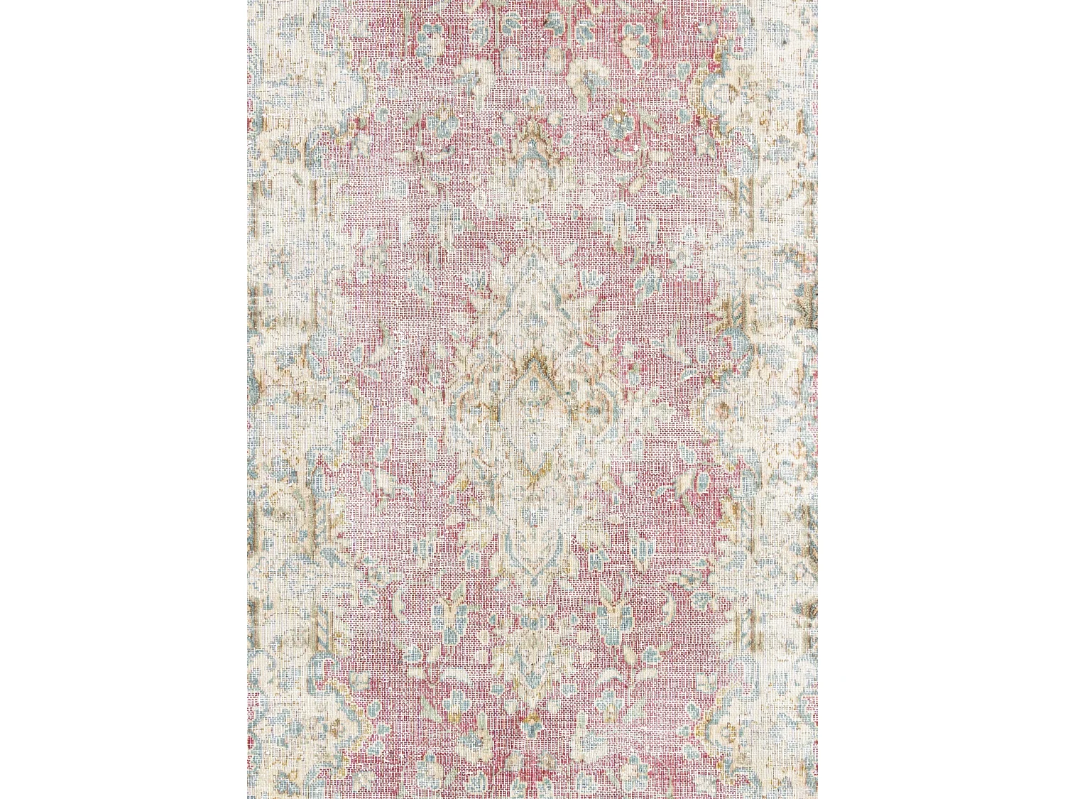 Wollteppich 78x242 Rot Vintage Royal