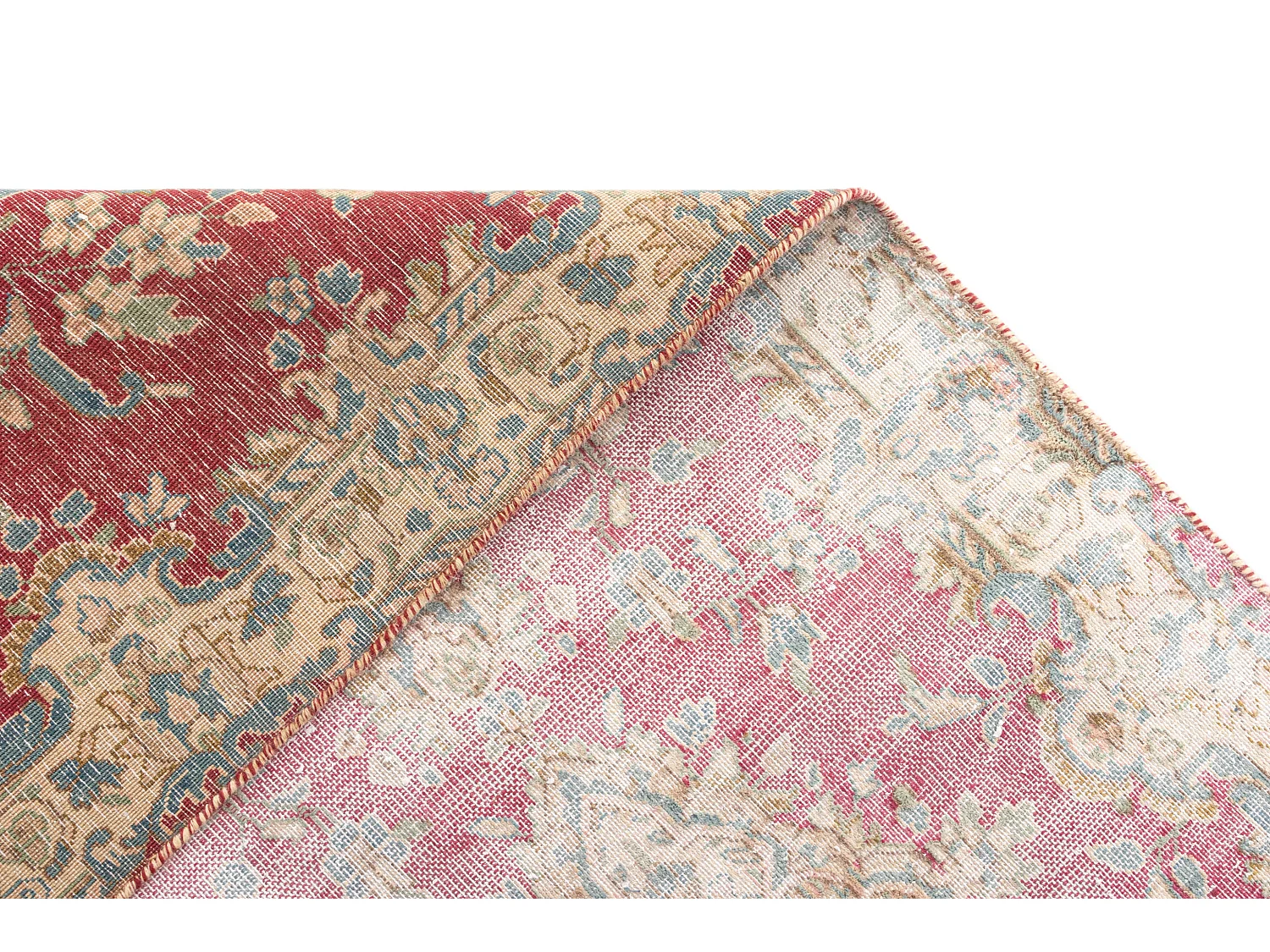 Tapis de laine 78x242 rouge Vintage Royal