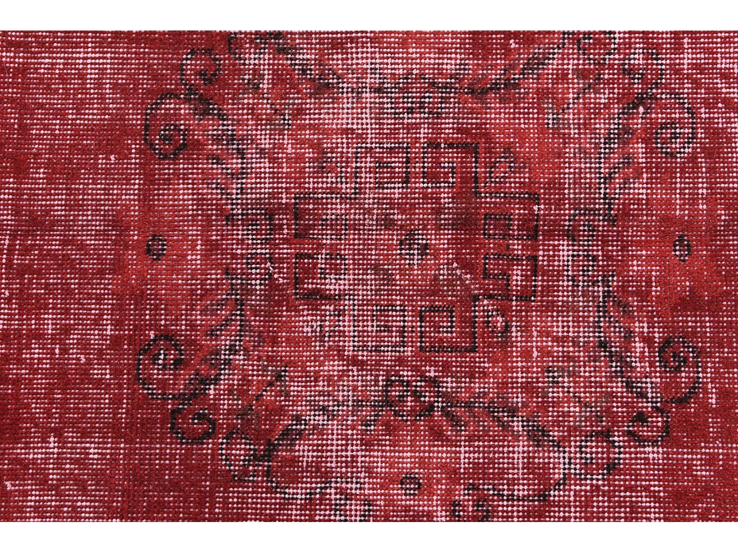 Tapis de laine 147x259 rouge Ultra Vintage