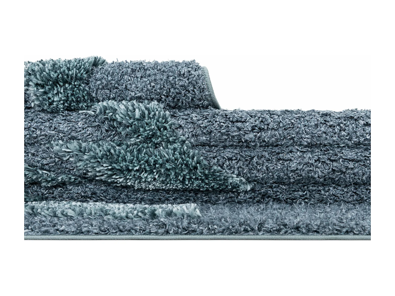 Tapis shaggy 240x305 Bleu Thun Tribus