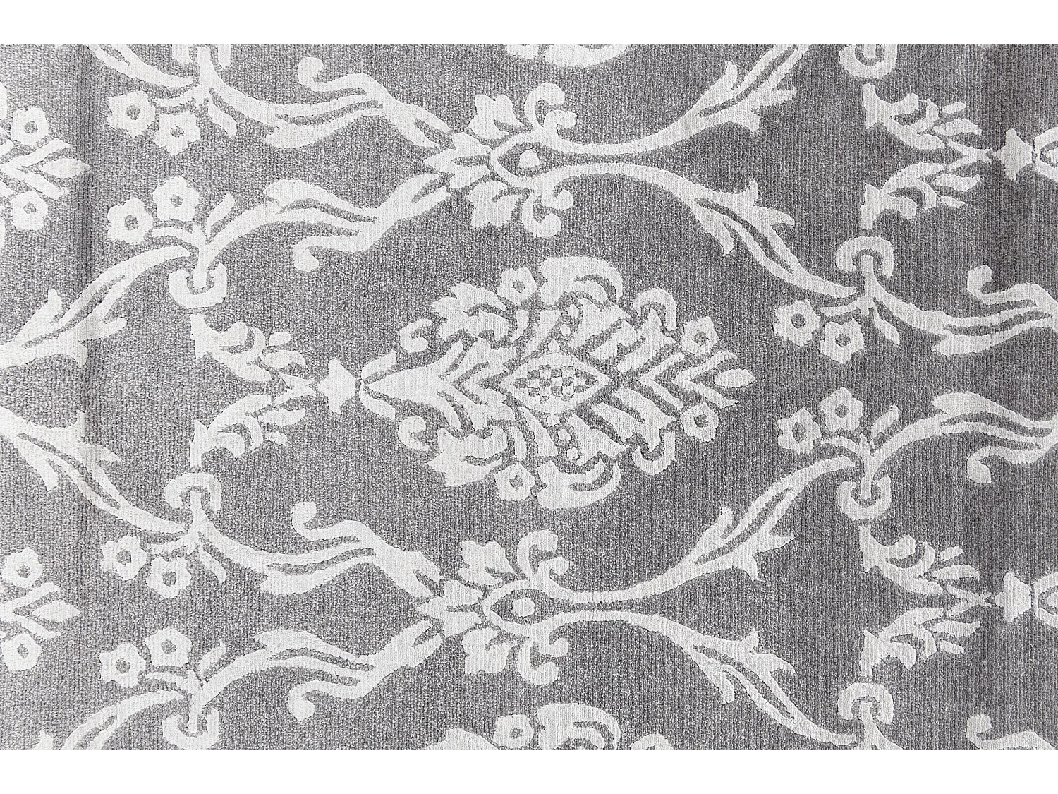 Tapis de couloir en laine 89x300 gris Darya