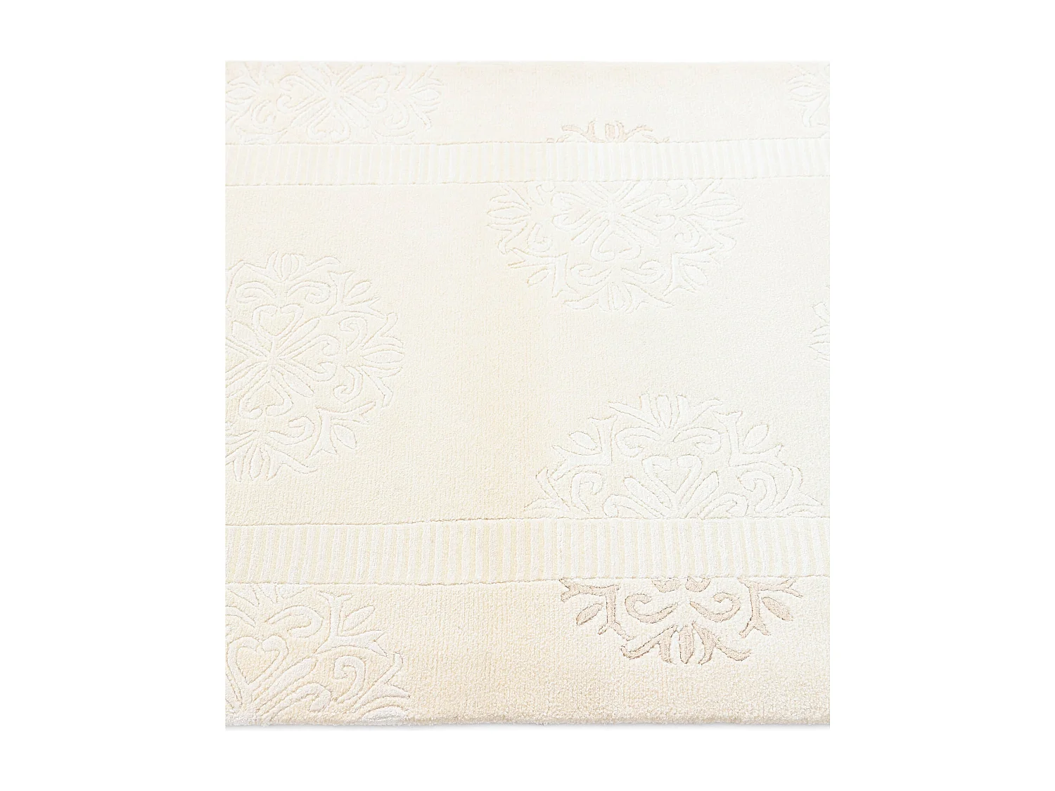Tapis de laine 94x155 beige Darya