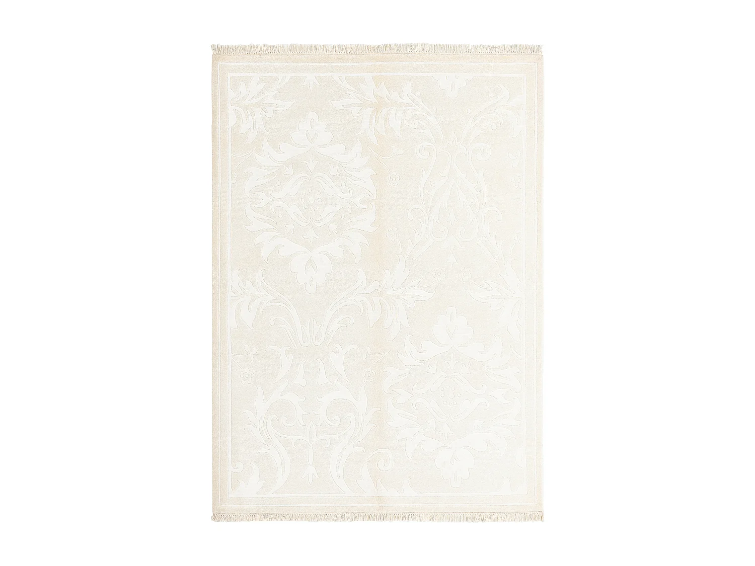 Tapis de laine 147x203 beige Darya