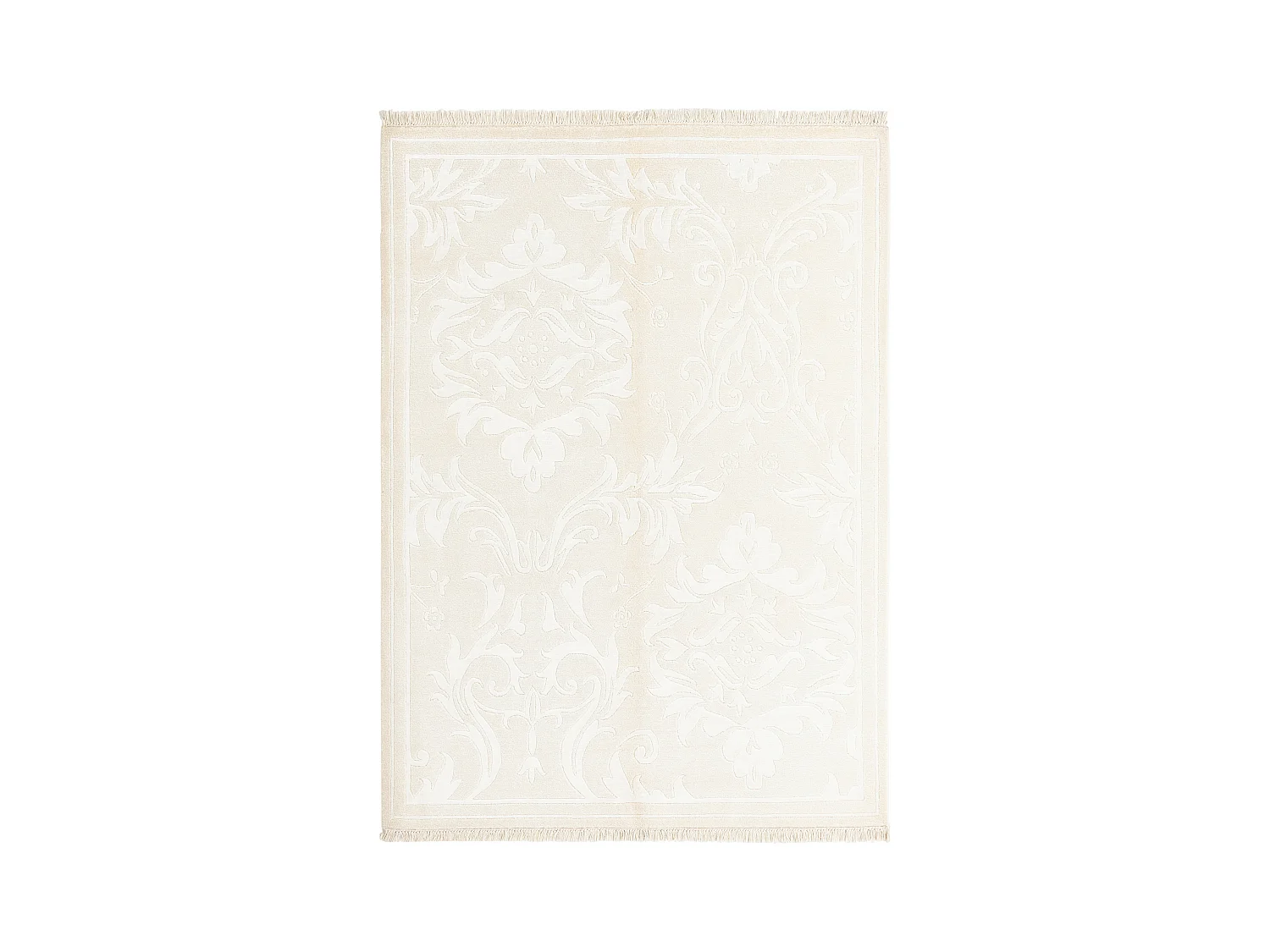 Tapis de laine 147x203 beige Darya