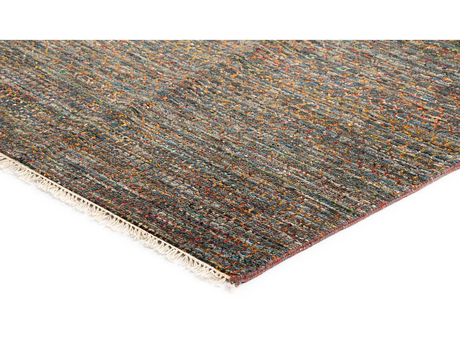 Wollteppich 274x370 Grau Agra