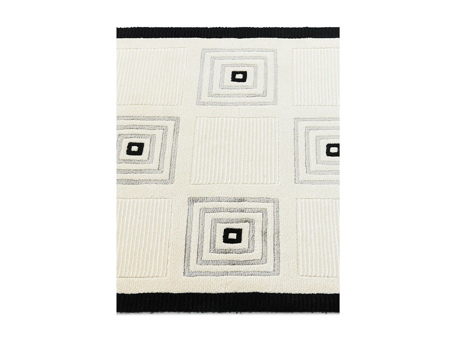 Tapis de couloir en laine 79x292 beige Darya